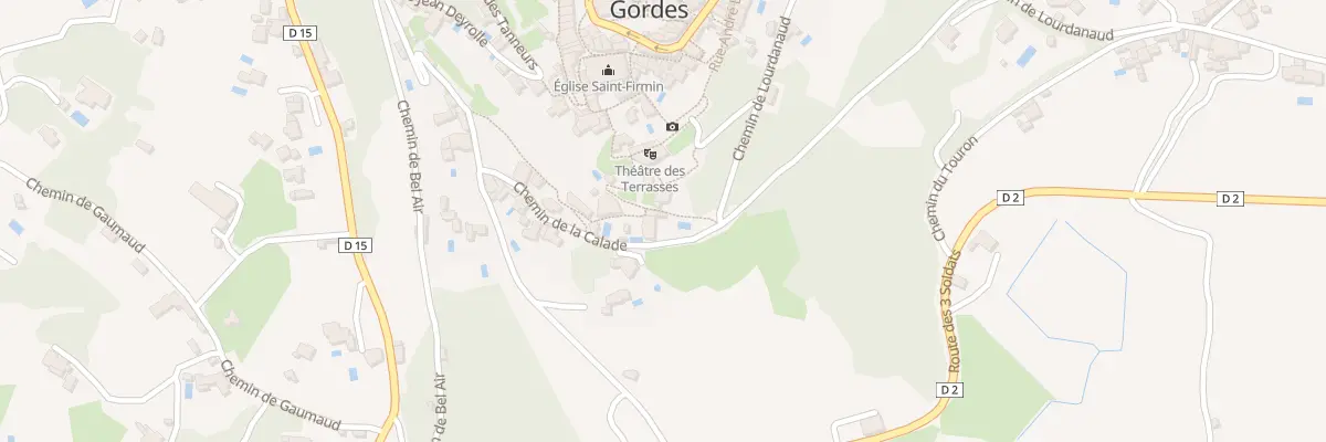 Plan du 5137 Rue de la Fontaine Basse à Gordes