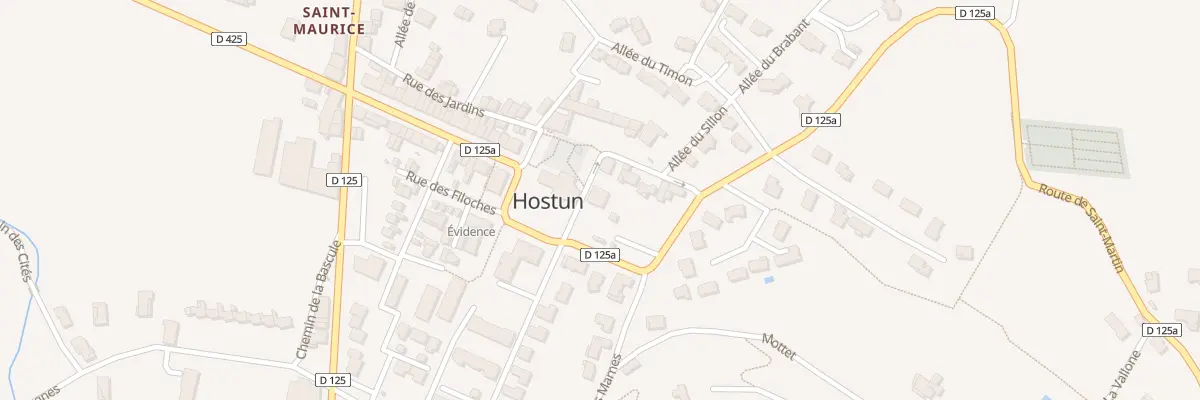 Plan du 2 Che des Ecoliers à Hostun