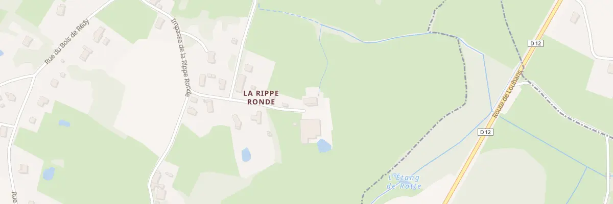 Plan du 551 Imp de Rippe Ronde à Louhans-Châteaurenaud