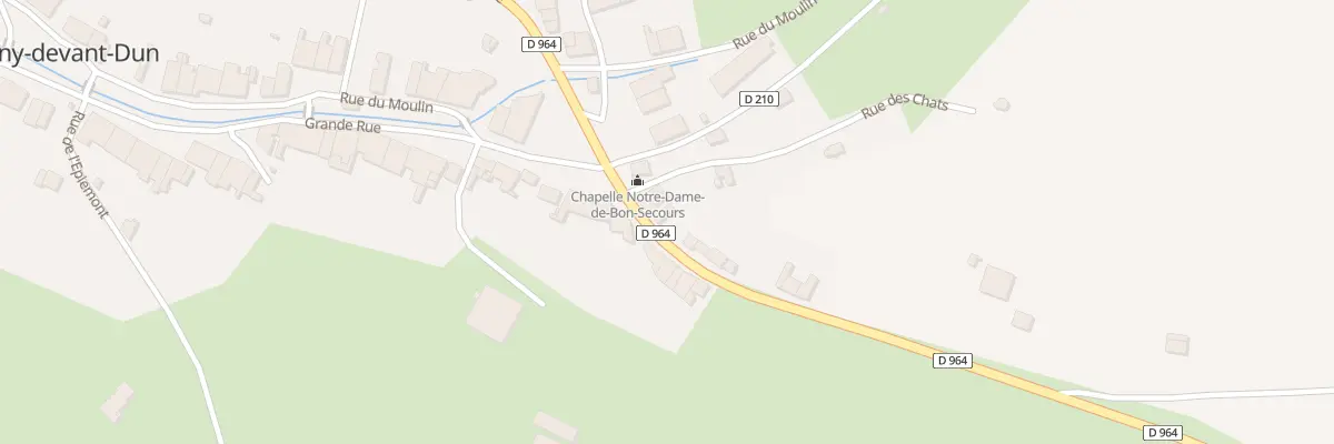 Plan du 29 Rte Nationale à Liny-devant-Dun