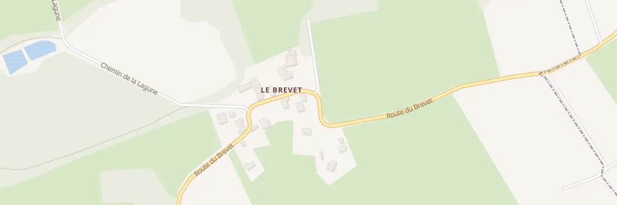 Plan du 1290 Rte du Brevet à Rignieux-le-Franc