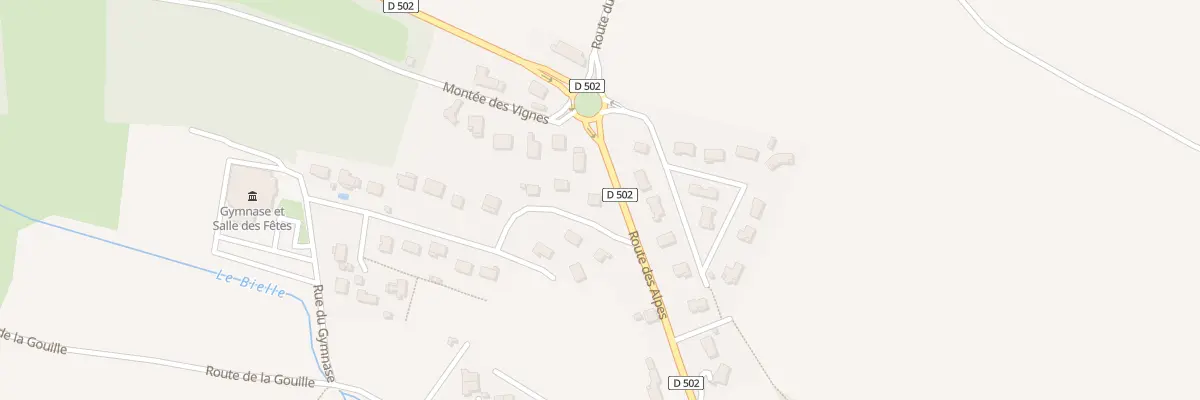 Plan du 30 Rue de la Colline à Châtonnay