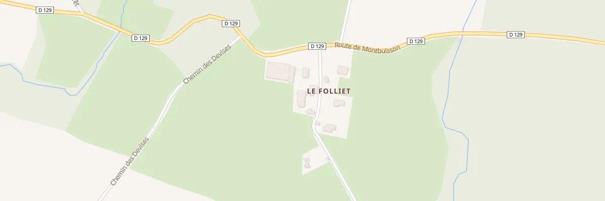 Plan du 88 Che de Folliet à Crans