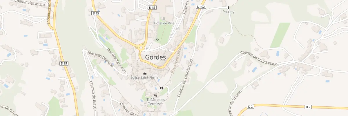 Plan du 5085 Le Village à Gordes
