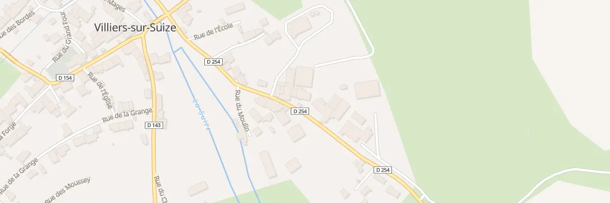 Plan du 13 Rue Theodore Regnier à Villiers-sur-Suize