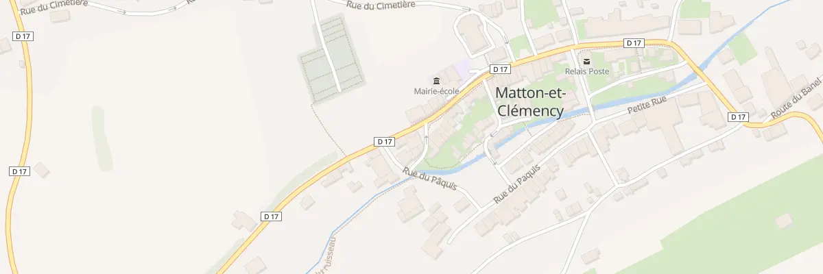 Plan du 5071 Gr Grand Rue à Matton-et-Clémency