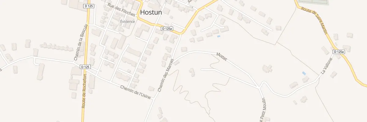 Plan du 7 Che des Marnes à Hostun