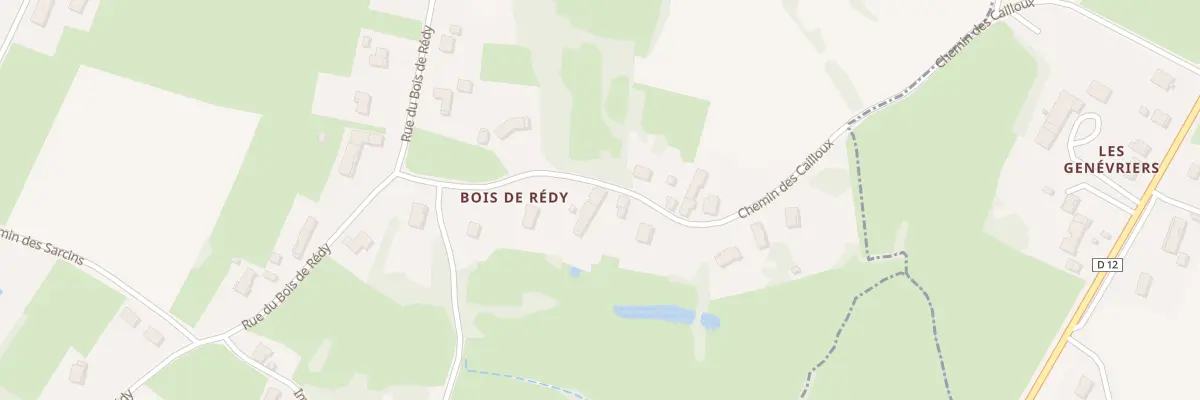 Plan du 76 Che des Cailloux à Sornay