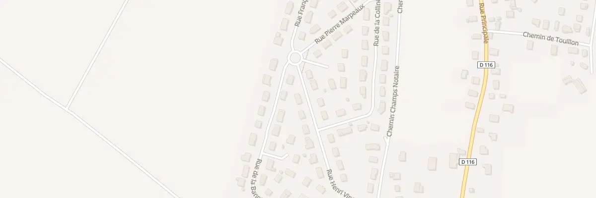 Plan du 2 Rue Henri Vincenot à Tart