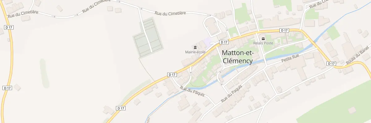 Plan du 10 Rue de Carignan à Matton-et-Clémency