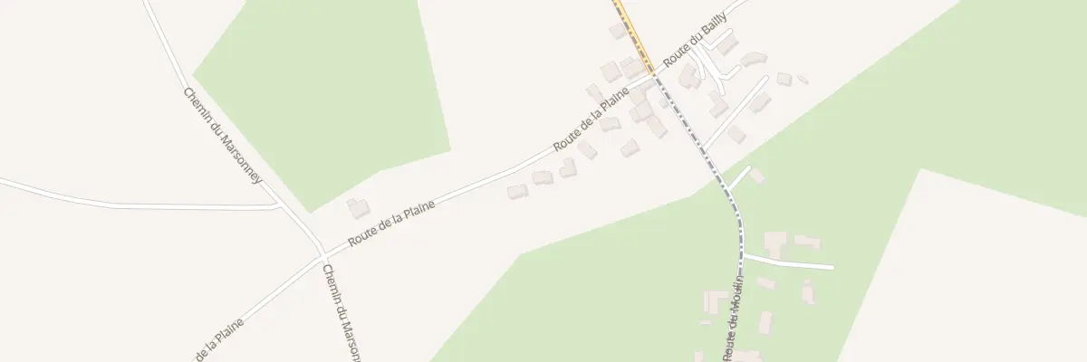 Plan du 123 Rte de la Plaine à Châtonnay
