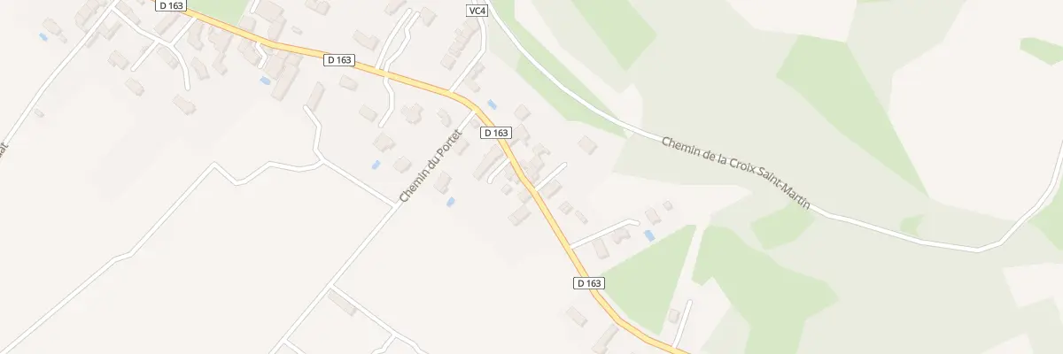Plan du 80 Rte de l’Isle d’Abeau à Frontonas