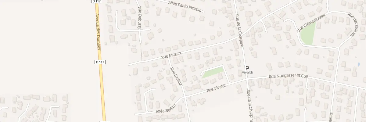 Plan du 159 Rue Mozart à Saint-Denis-lès-Bourg