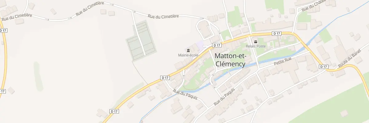Plan du 6 Rue de Carignan à Matton-et-Clémency