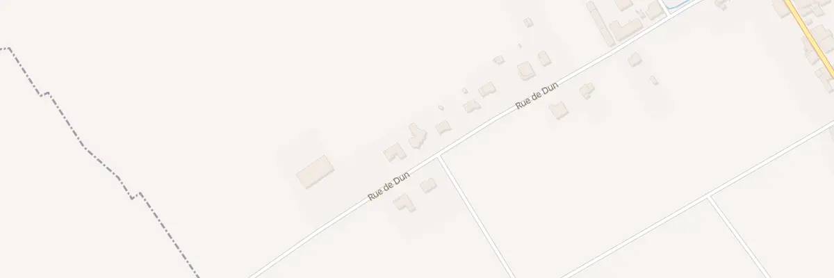 Plan du 16 Rue de Dun à Milly-sur-Bradon