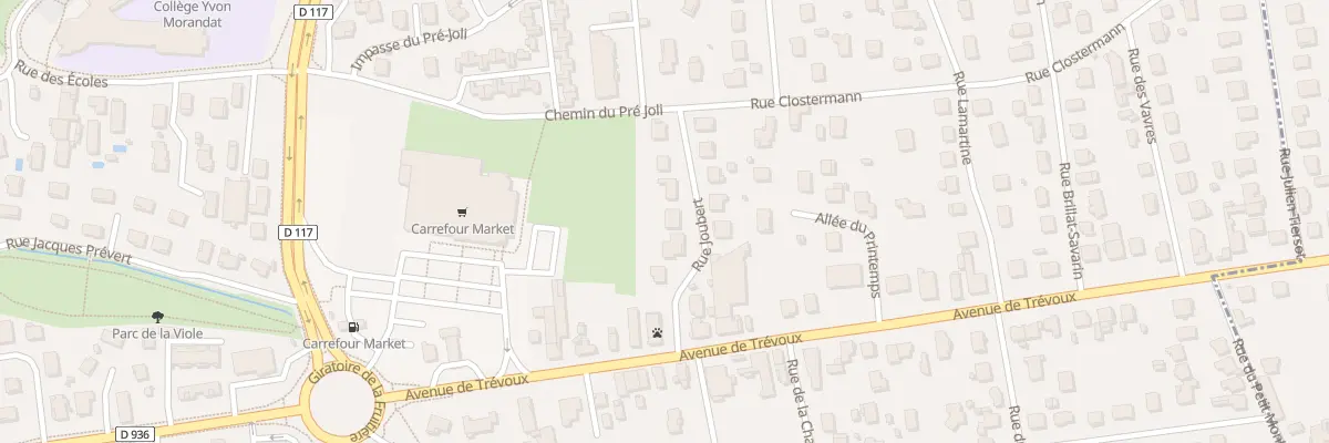 Plan du 103 Rue Joubert à Saint-Denis-lès-Bourg