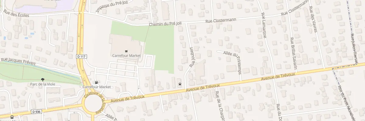 Plan du 67 Rue Joubert à Saint-Denis-lès-Bourg