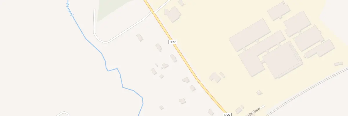 Plan du 9008 Rue de la Gare à Selongey