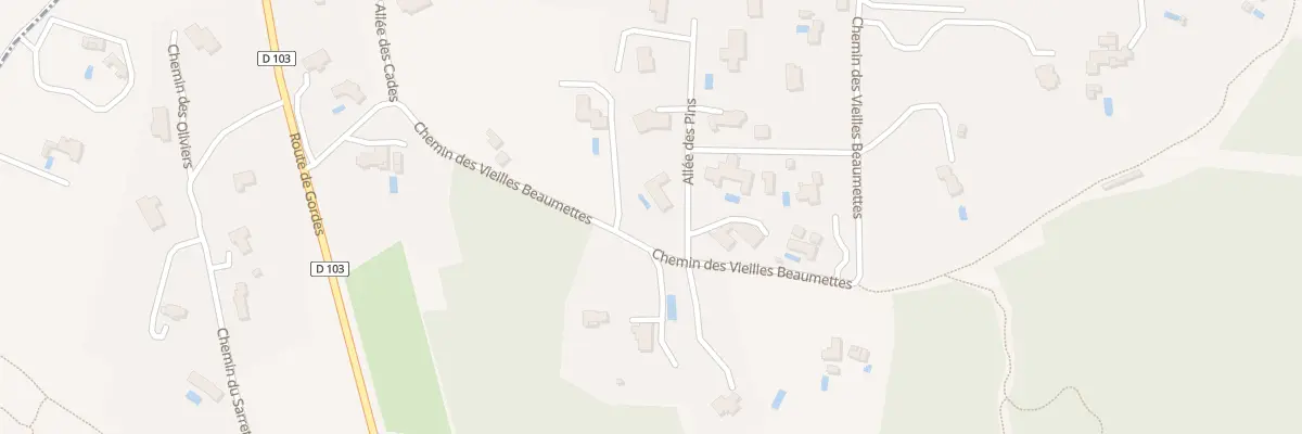 Plan du 55 All des Pins à Beaumettes