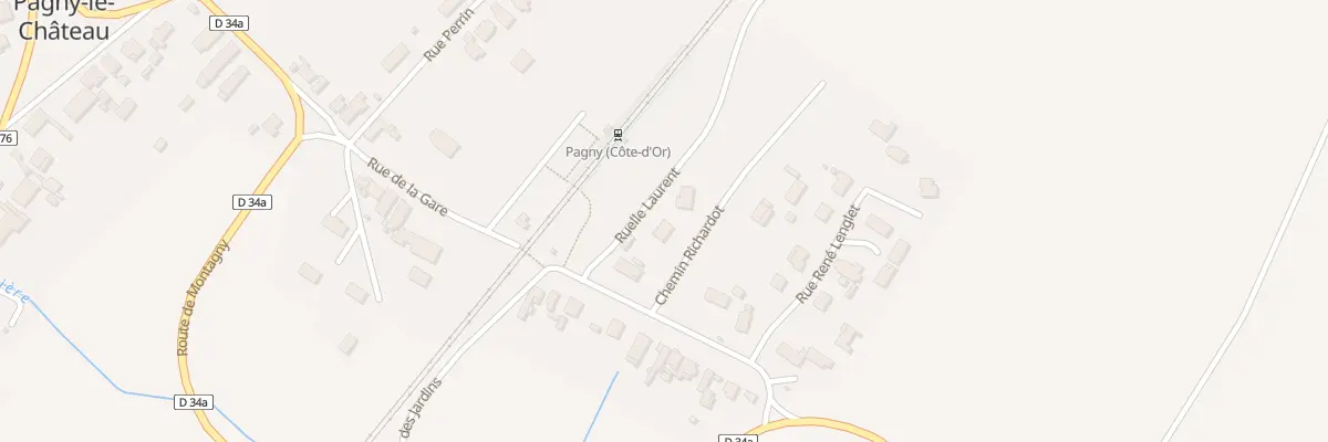 Plan du 4 Rle Laurent à Pagny-le-Château