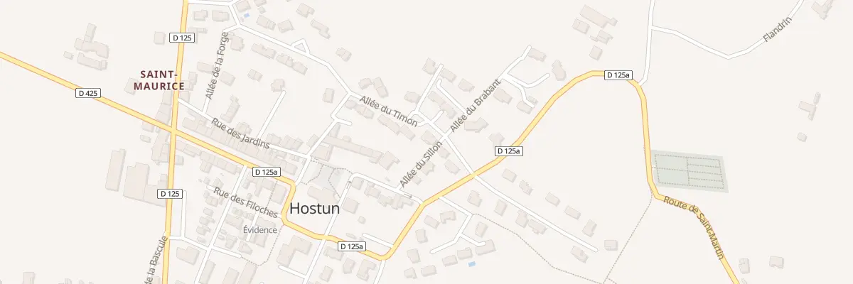 Plan du 7 All du Timon à Hostun