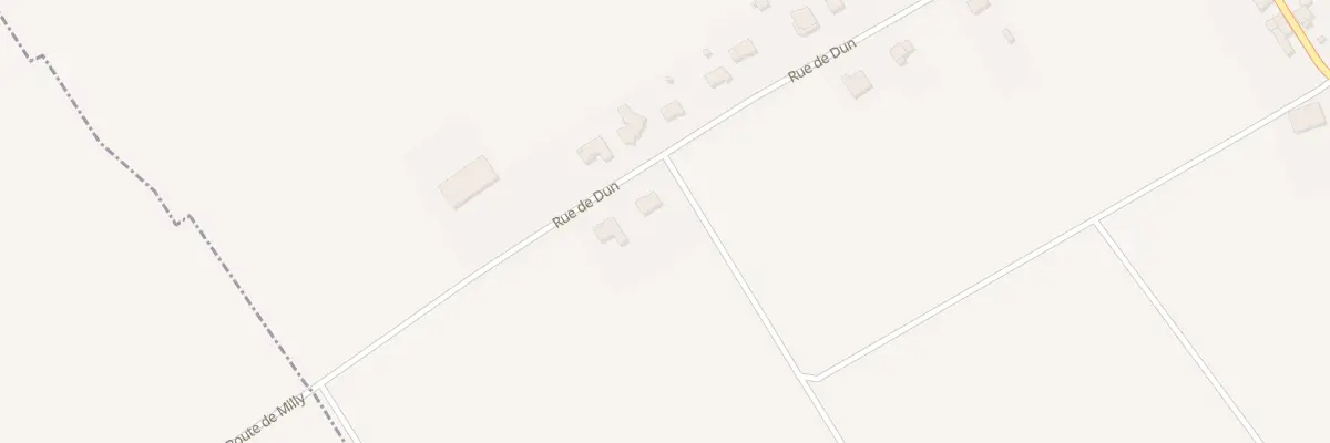 Plan du 17 Rue de Dun à Milly-sur-Bradon