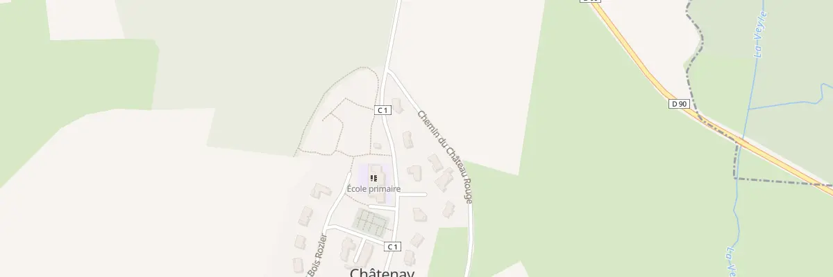 Plan du 3 Che du Village à Châtenay