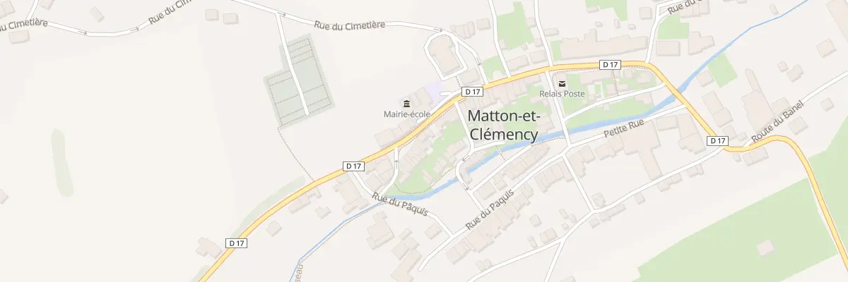 Plan du 7 Rue de Carignan à Matton-et-Clémency