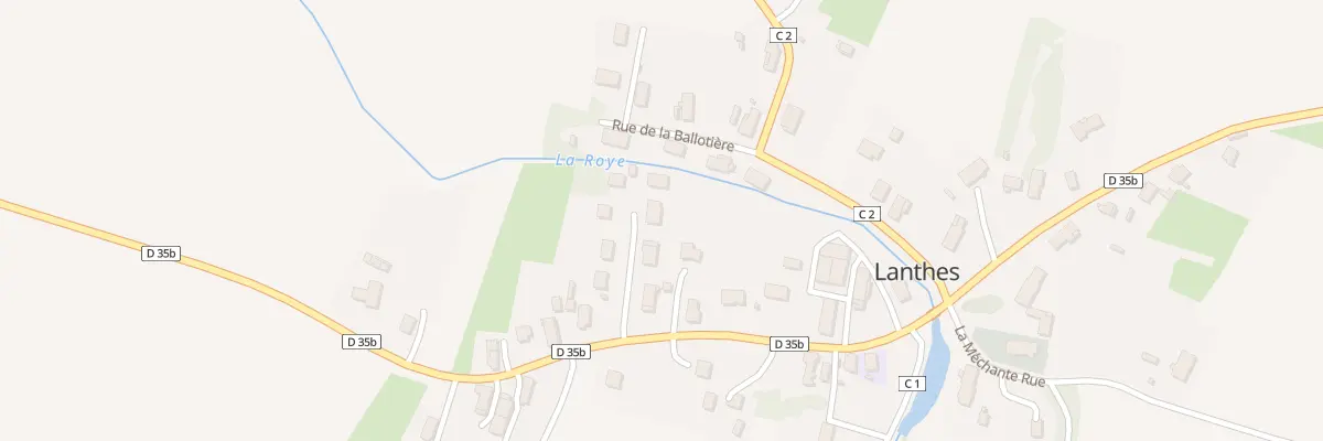 Plan du 6 Imp Meix Sabotier à Lanthes