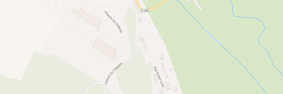 Plan du 6 Rue Ernest Lorin à Doulaincourt-Saucourt