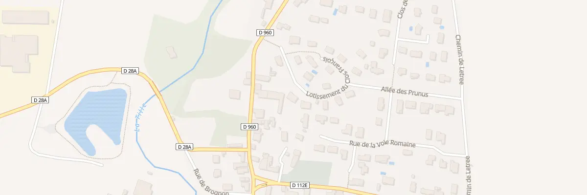 Plan du 18 Lot du Clos Francois à Beire-le-Châtel