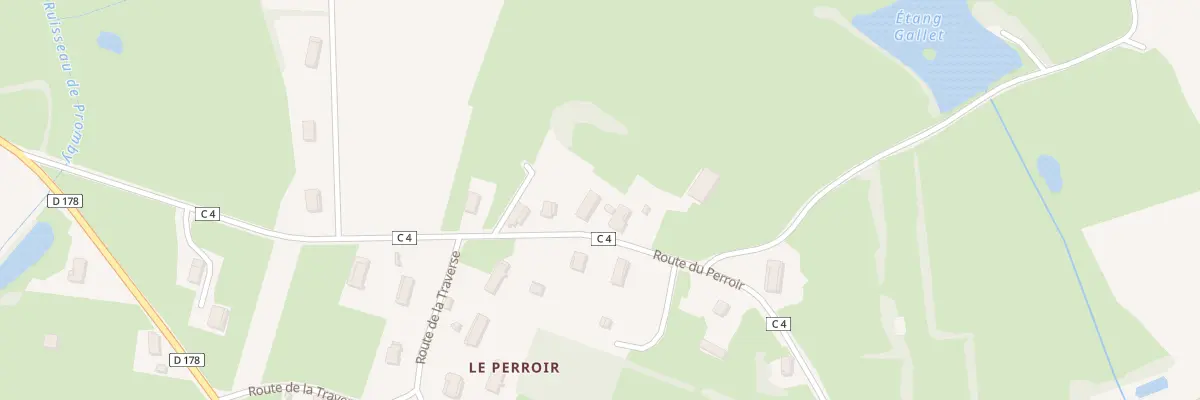 Plan du 9 Rte du Perroir à Simard