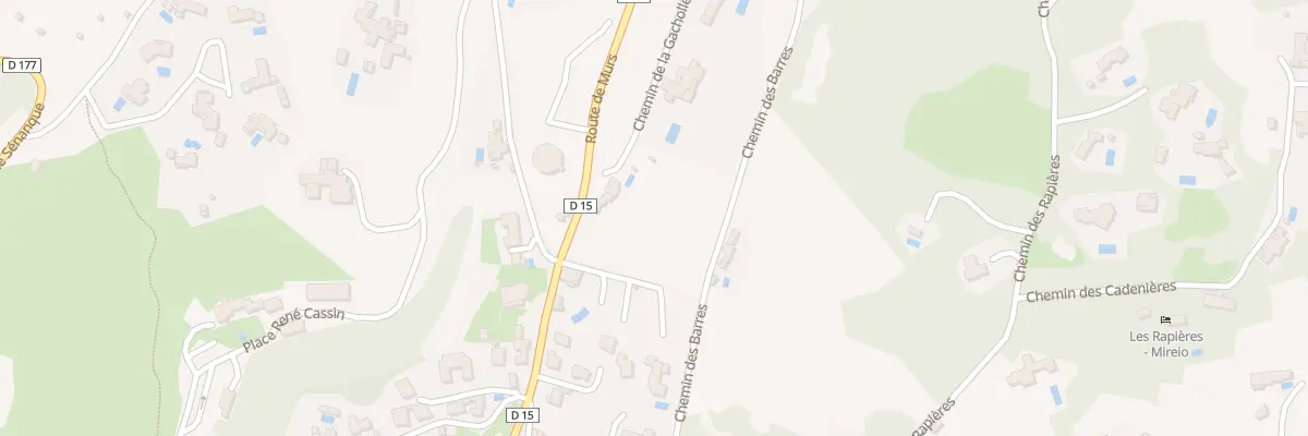 Plan du 7337F Les Barres à Gordes