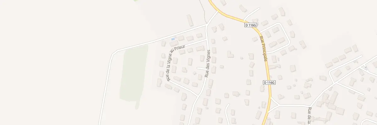 Plan du 33 Rue des Vignes à Tart