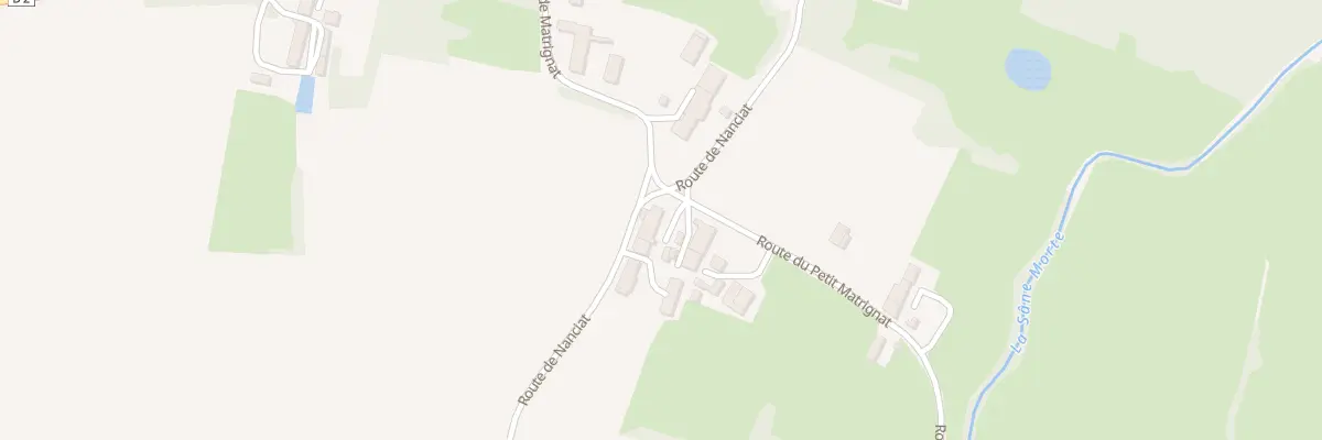 Plan du 8 Rte du Petit Matrignat à Saint-Nizier-le-Bouchoux