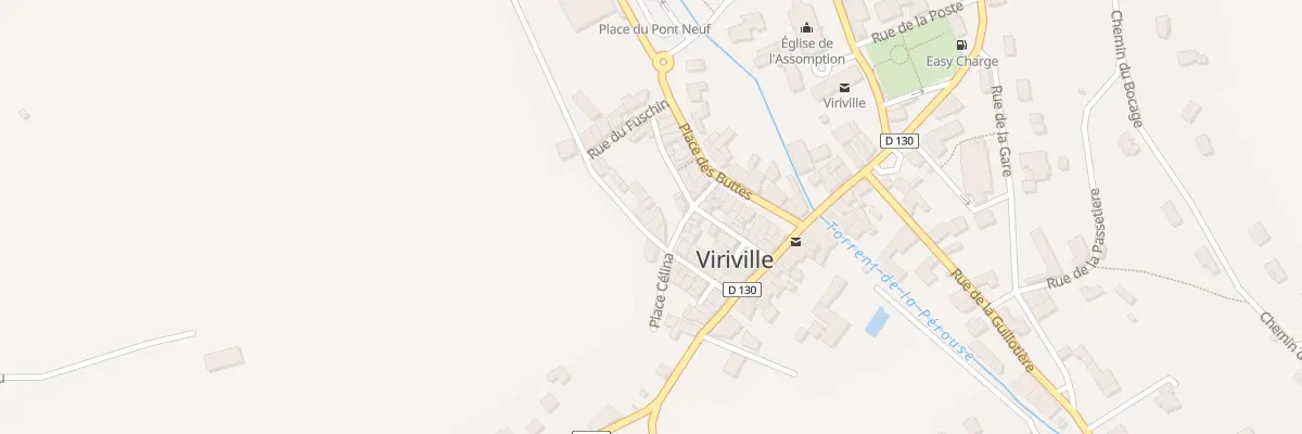 Plan du 86 Rue de la Chapelle à Viriville