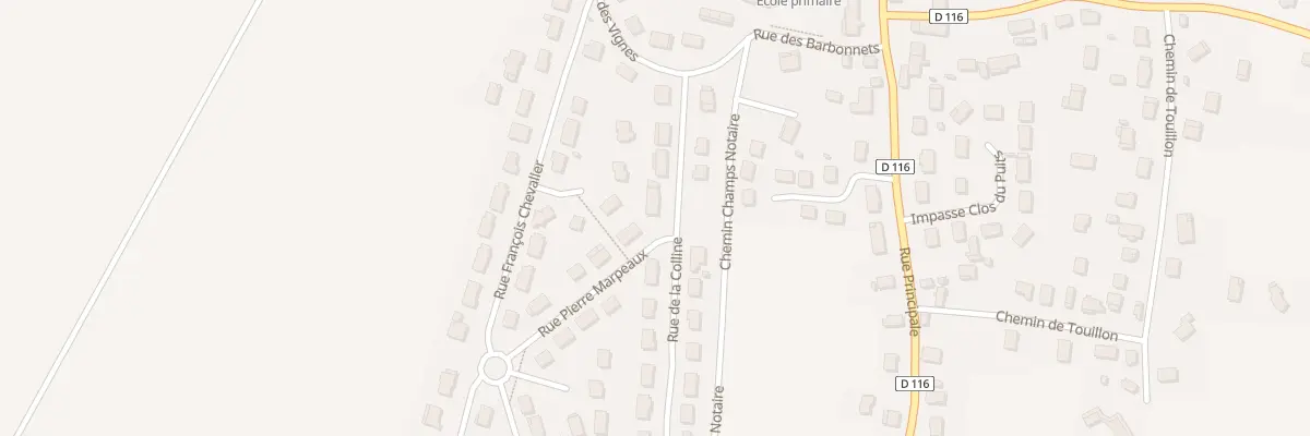Plan du 8 Rue de la Colline à Tart