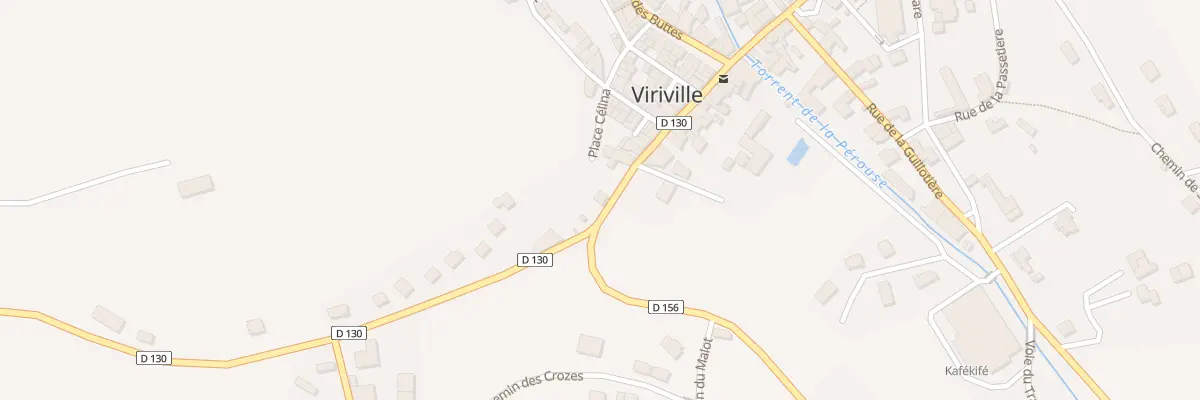 Plan du 354 Gr Gde Rue Jeanne Sappey à Viriville