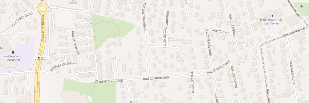 Plan du 80 Rue des Noisetiers à Saint-Denis-lès-Bourg