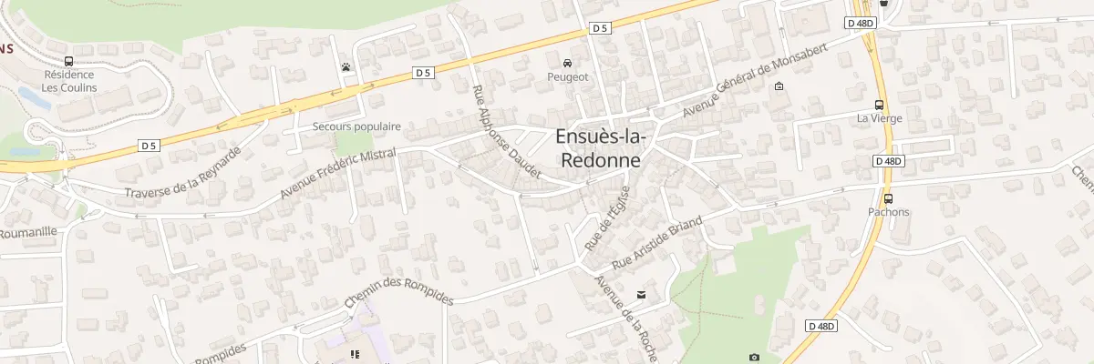 Plan du 1 Rue Alphonse Daudet à Ensuès-la-Redonne