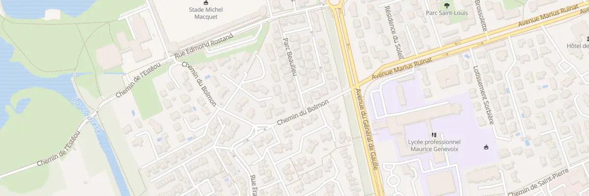 Plan du 14 Rue Edmond Rostand à Marignane