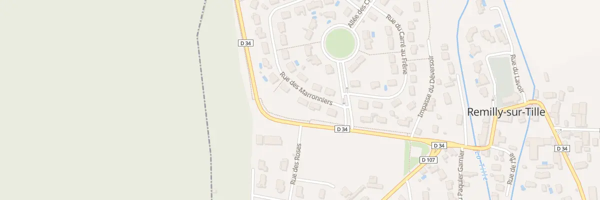 Plan du 5 Rue des Marronniers à Remilly-sur-Tille