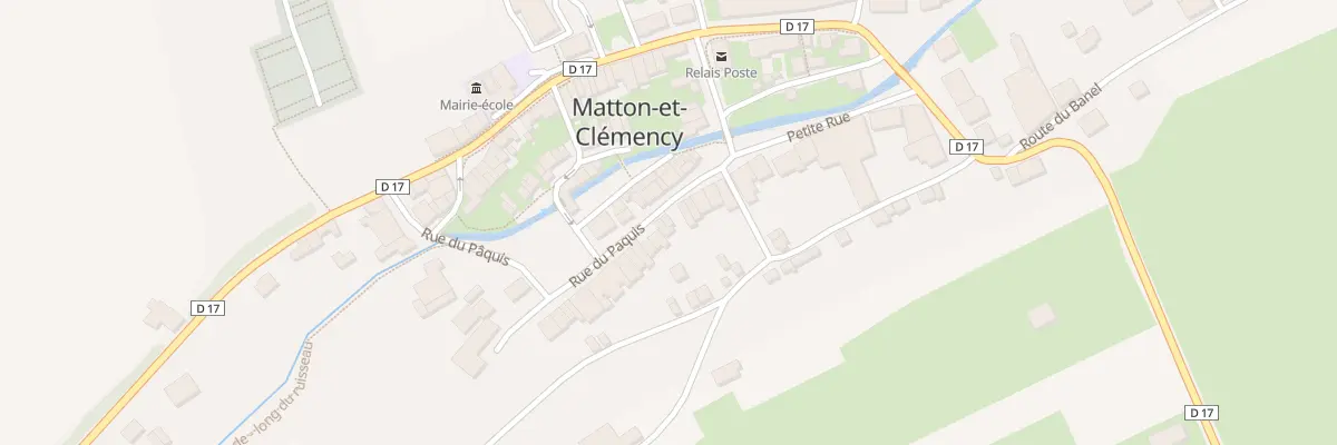 Plan du 5088 Ptr La Petite Rue à Matton-et-Clémency