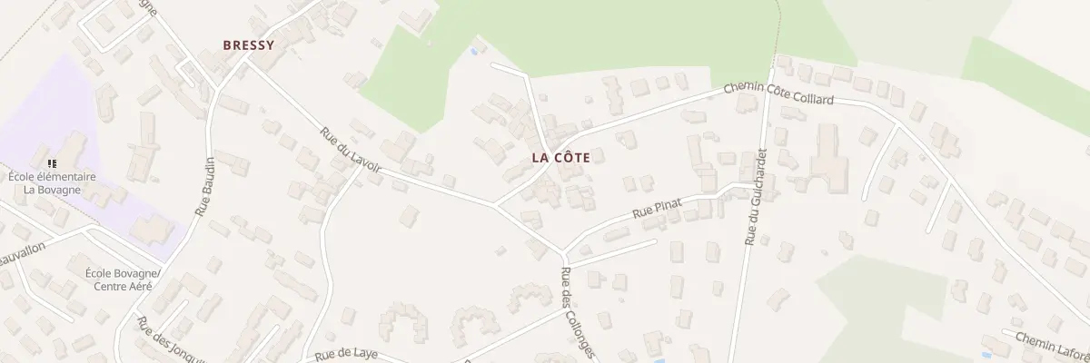 Plan du 4 Che Cote Colliard à Meximieux