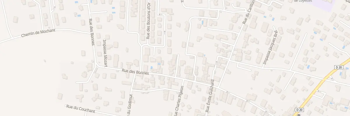Plan du 57 Rue des Pervenches à Loyettes