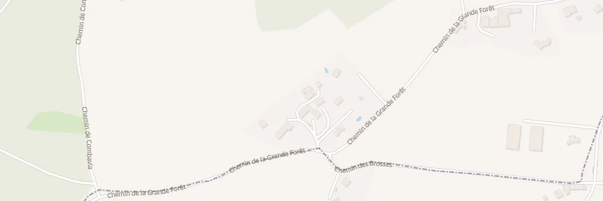 Plan du 810D Che de la Grande Forêt à Chèzeneuve