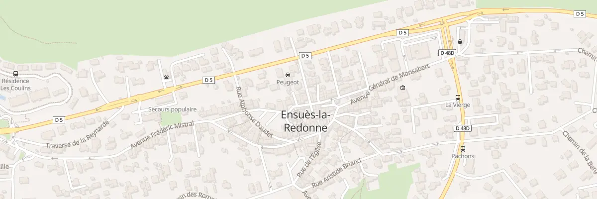 Plan du 5 Rue Pasteur à Ensuès-la-Redonne