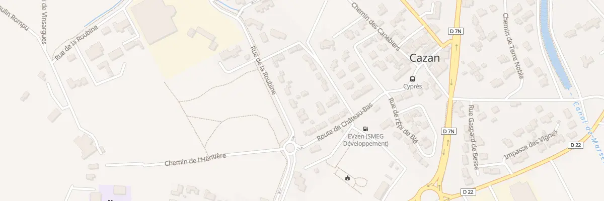 Plan du 66 Rue de la Roubine à Vernègues