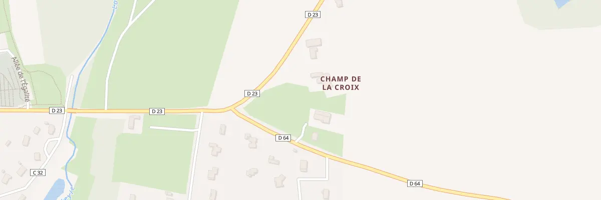 Plan du 300 Rte de Seillon à Lent