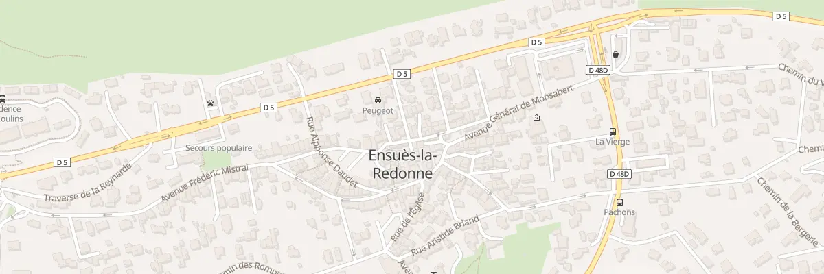 Plan du 11 Rue Pasteur à Ensuès-la-Redonne